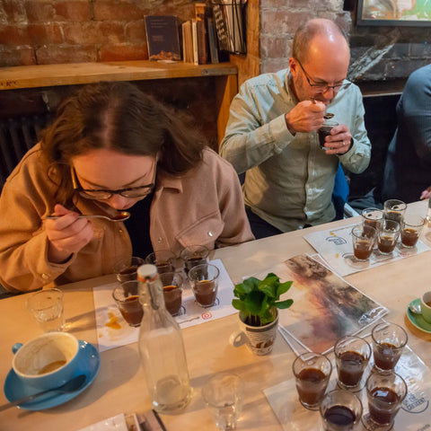 Tim's History of Coffee Coffee Tasting