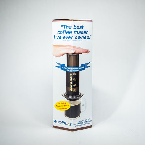 The Aeropress is the  fool proof way f making fantastic coffee at home.