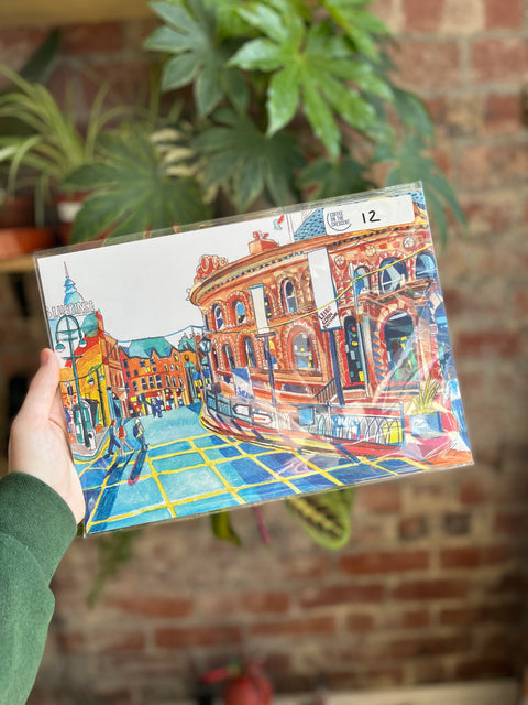 Zac Rosso Leeds Art Prints (A4)