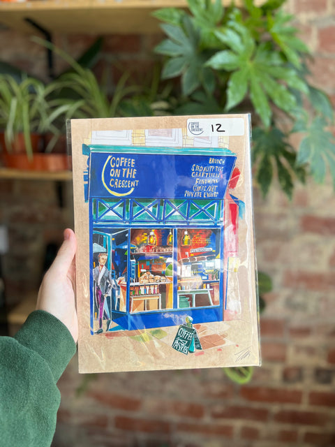 Zac Rosso Leeds Art Prints (A4)