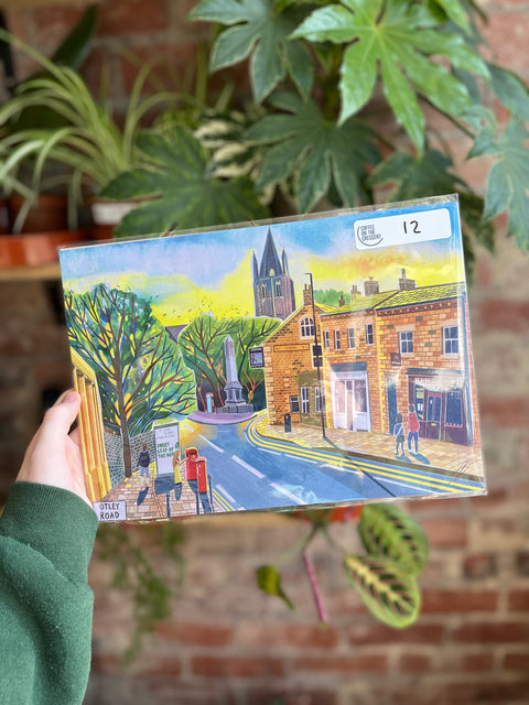 Zac Rosso Leeds Art Prints (A4)